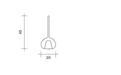 Подвесной светильник из боросиликатного стекла Urban Beba ARCH-00138278 - Вид №8