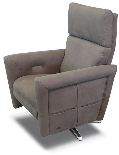 Rossini Sofas Кожаное кресло-реклайнер с подлокотниками sun-id-1425347 - Вид №2