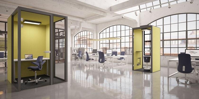 FURNIKO Мультимедийная акустическая офисная будка Silent cube sun-id-1448342 - Вид №1