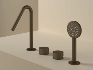 Набор для ванны с 4 отверстиями из латуни