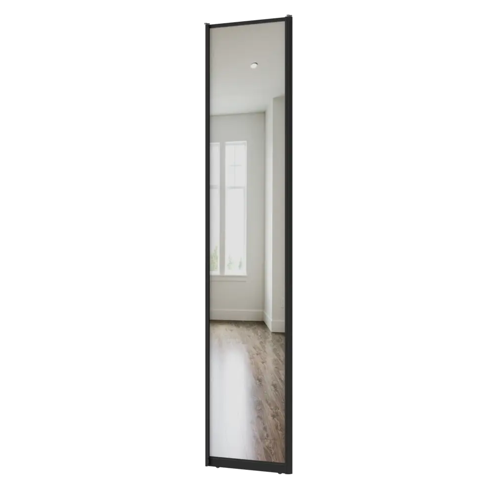 Дверь-купе KONSENSA 244.5x60.4 см с зеркалом профиль черный 89443992 STLM-2151697  - Вид №2