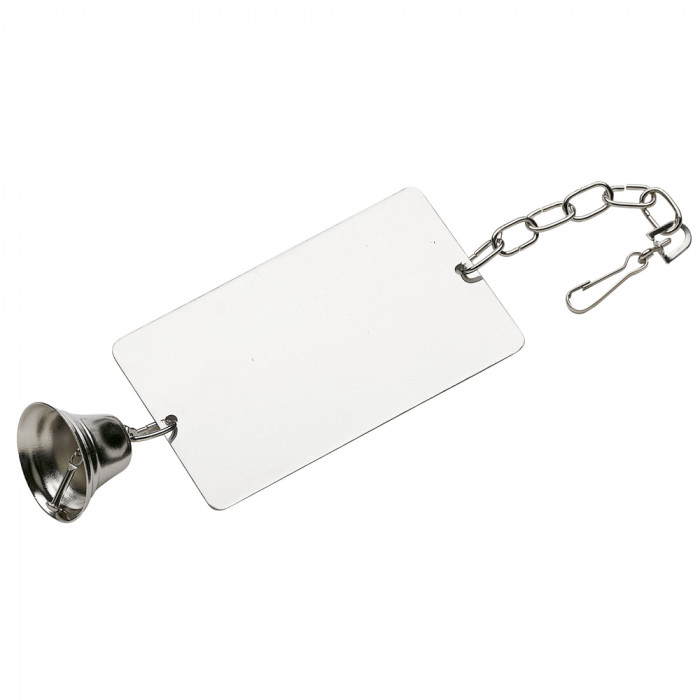 Т00001369 Игрушка для птиц Зеркало+колокольчик FERPLAST 