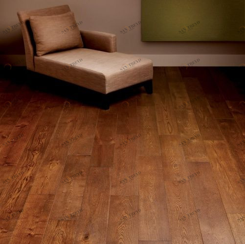 Массивная доска Ashton Альтар Дуб Натур с брашью (Текстурированная) 500-1500х130 мм 27ASHT