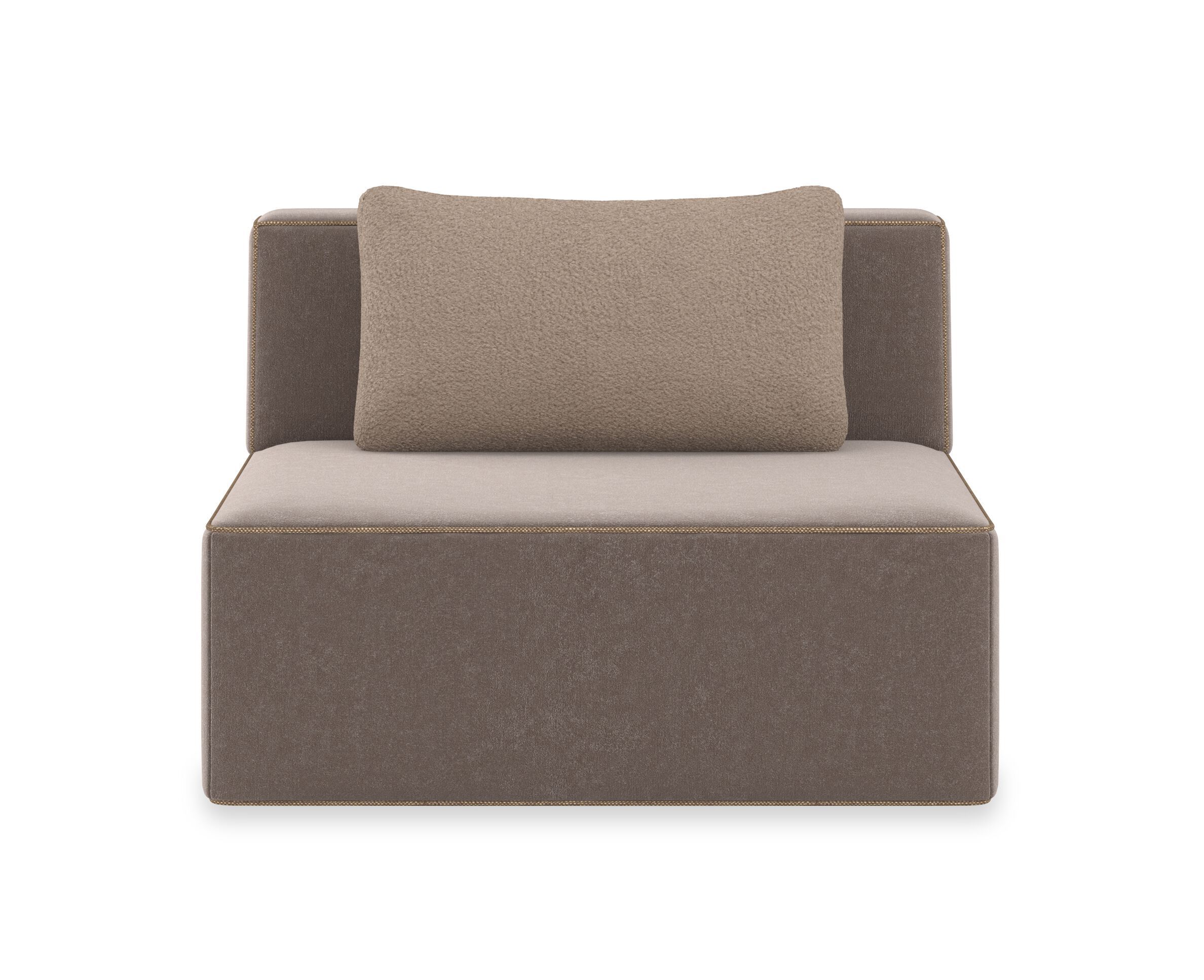 Кресло из нубука Caracole MARBELLA ARCH-00132738 - Вид №3