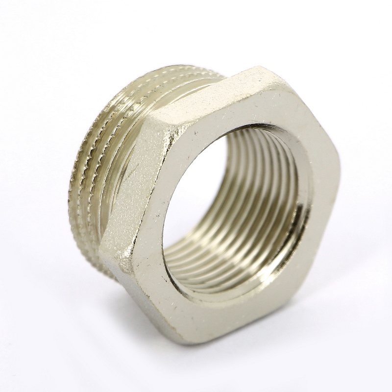 Футорка НВ никелированная TIEMME 1"x3/4" 1500169 - Вид №3