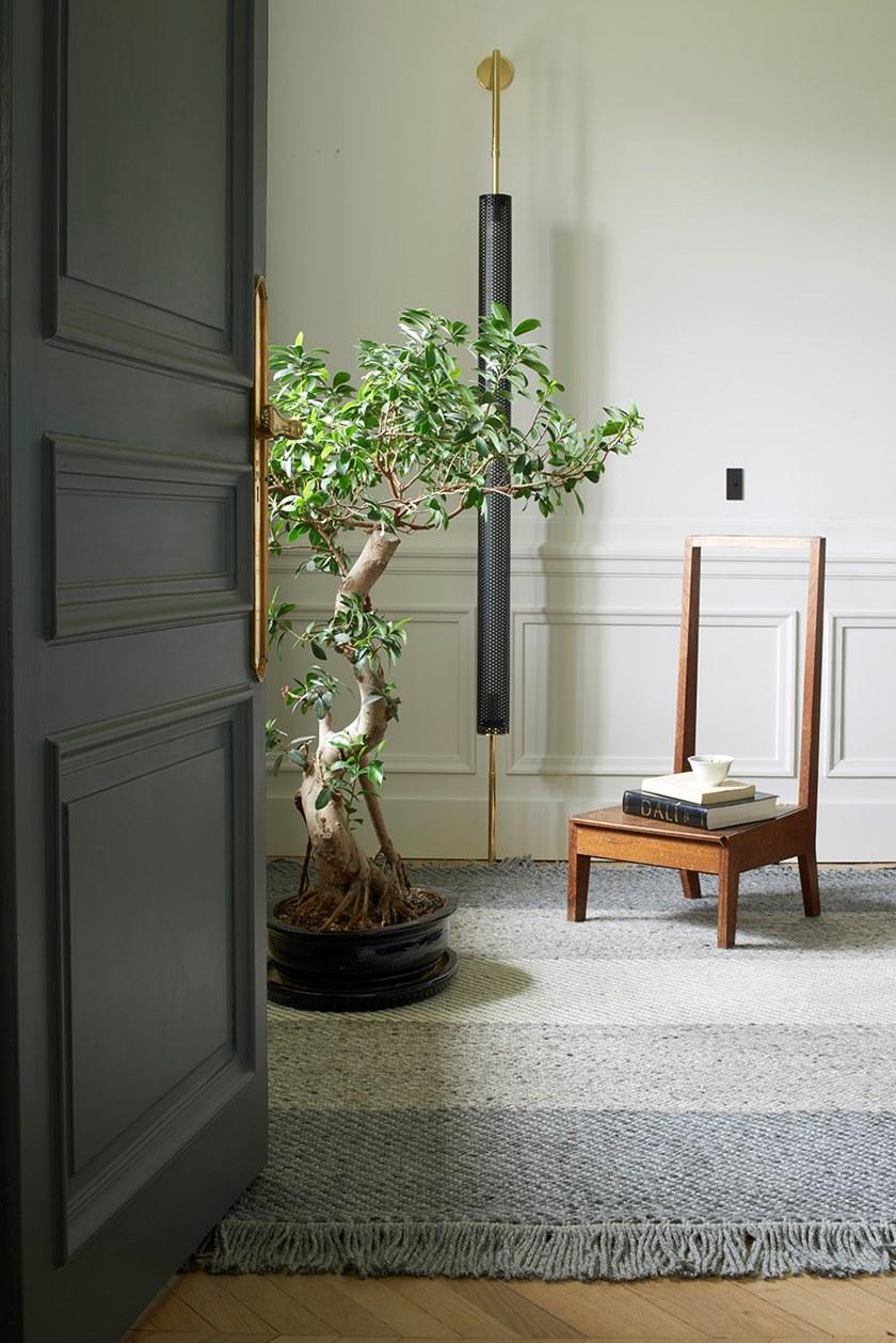 Toulemonde Bochart Ковер из шерсти в прямоугольную полоску Plain textured sun-id-1417723 - Вид №2