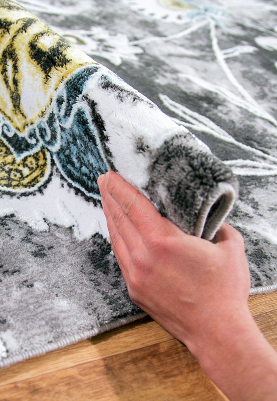 Ковер California HL003-093 0,8 1,5 м DOLLY CAPRETS CALIFORNIA 015277 Желтый;серый;синий - Вид №1