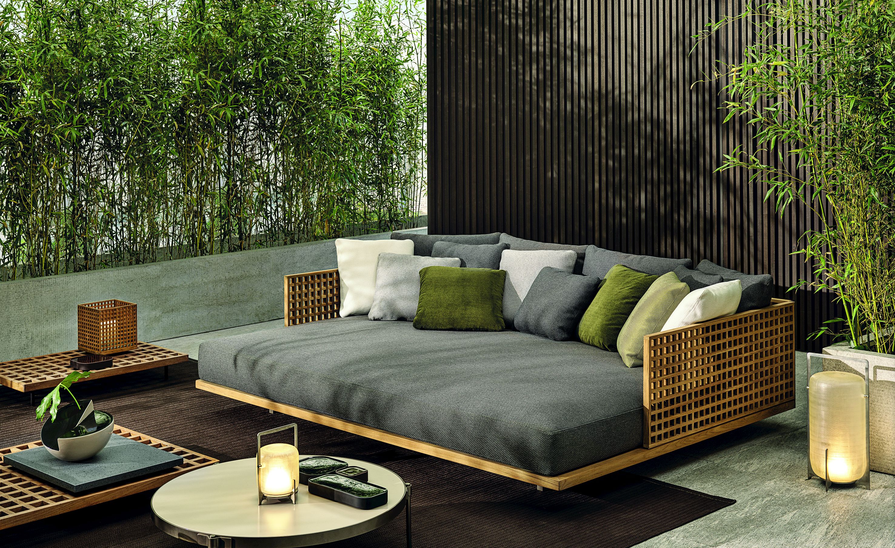 Daybed da outdoor Minotti Quadrado ARCH-00081466 - Вид №1