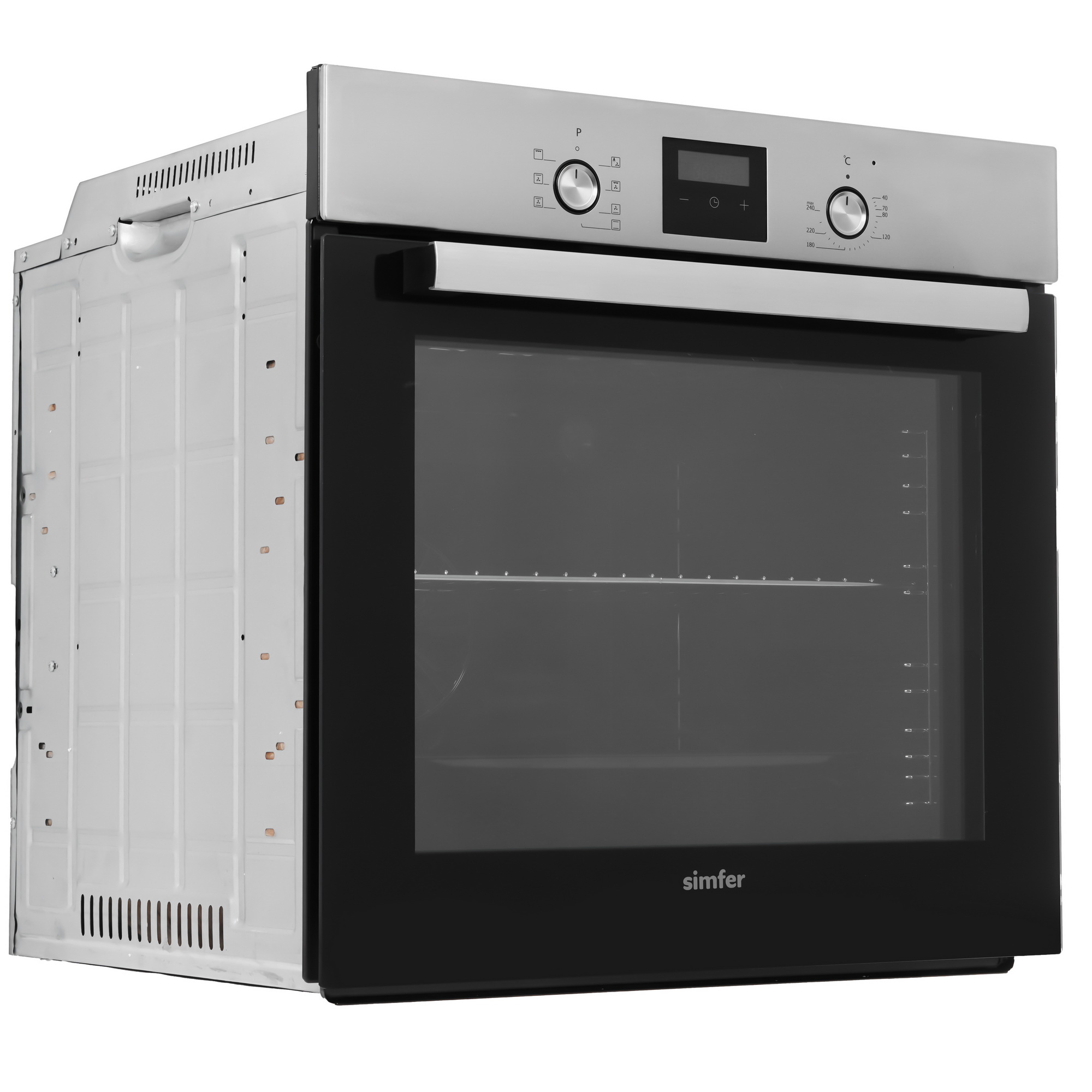 9145488 Электрический духовой шкаф Simfer B6EM56025 серебристый STDN-0078074 - Вид №1