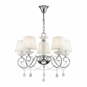 Подвесная люстра Freya Amado FR2018PL-05CH FREYA AMADO 220525 Белый