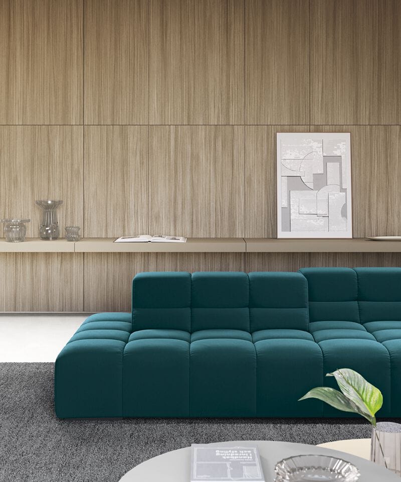 Модульный тканевый диван Febal Casa подпись ARCH-00138855 - Вид №5