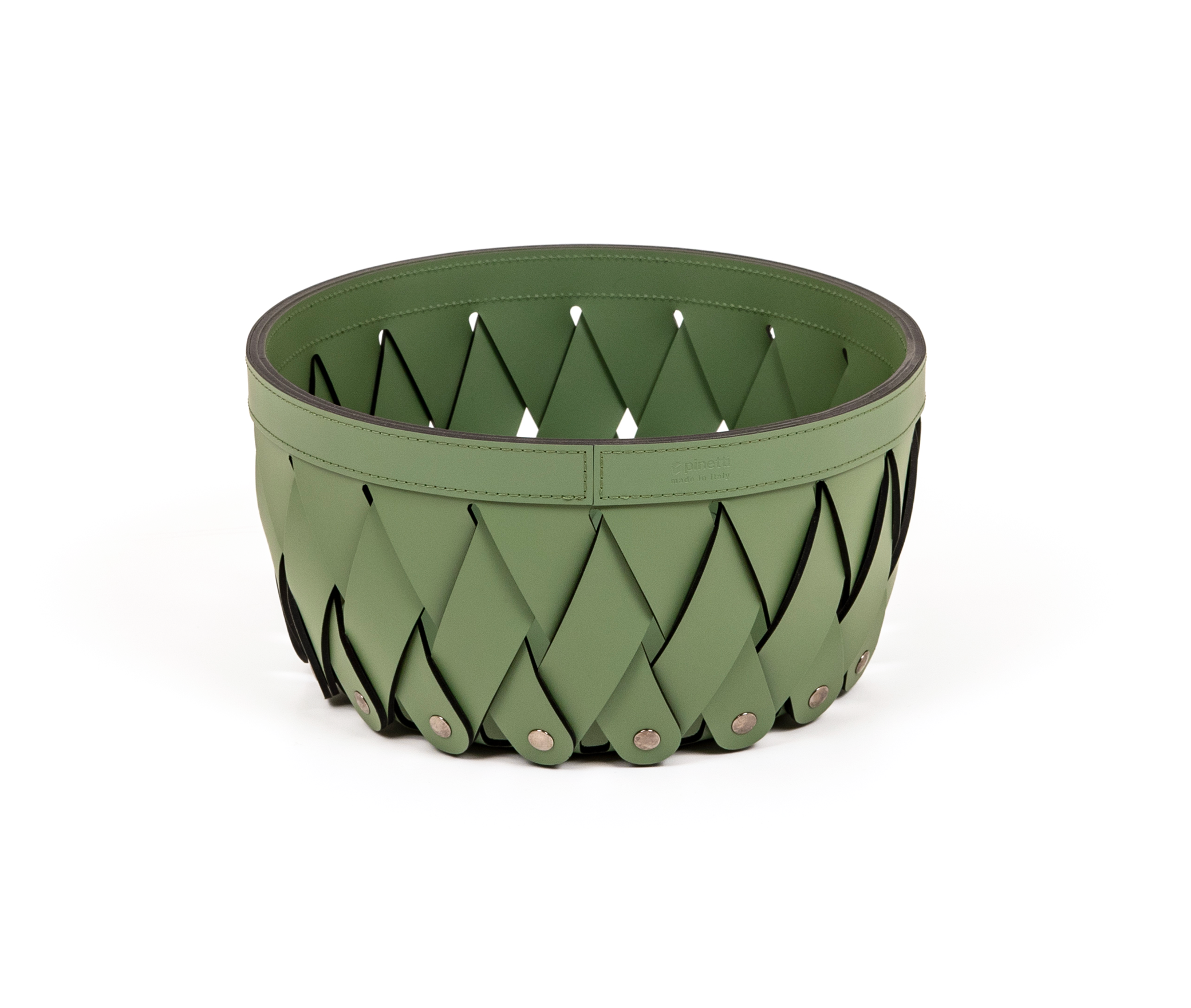 Пустой карман Canaria - Ø20xH15 см / регенерированная кожа_манго Pinetti 00.1562.082.036 - Вид №1