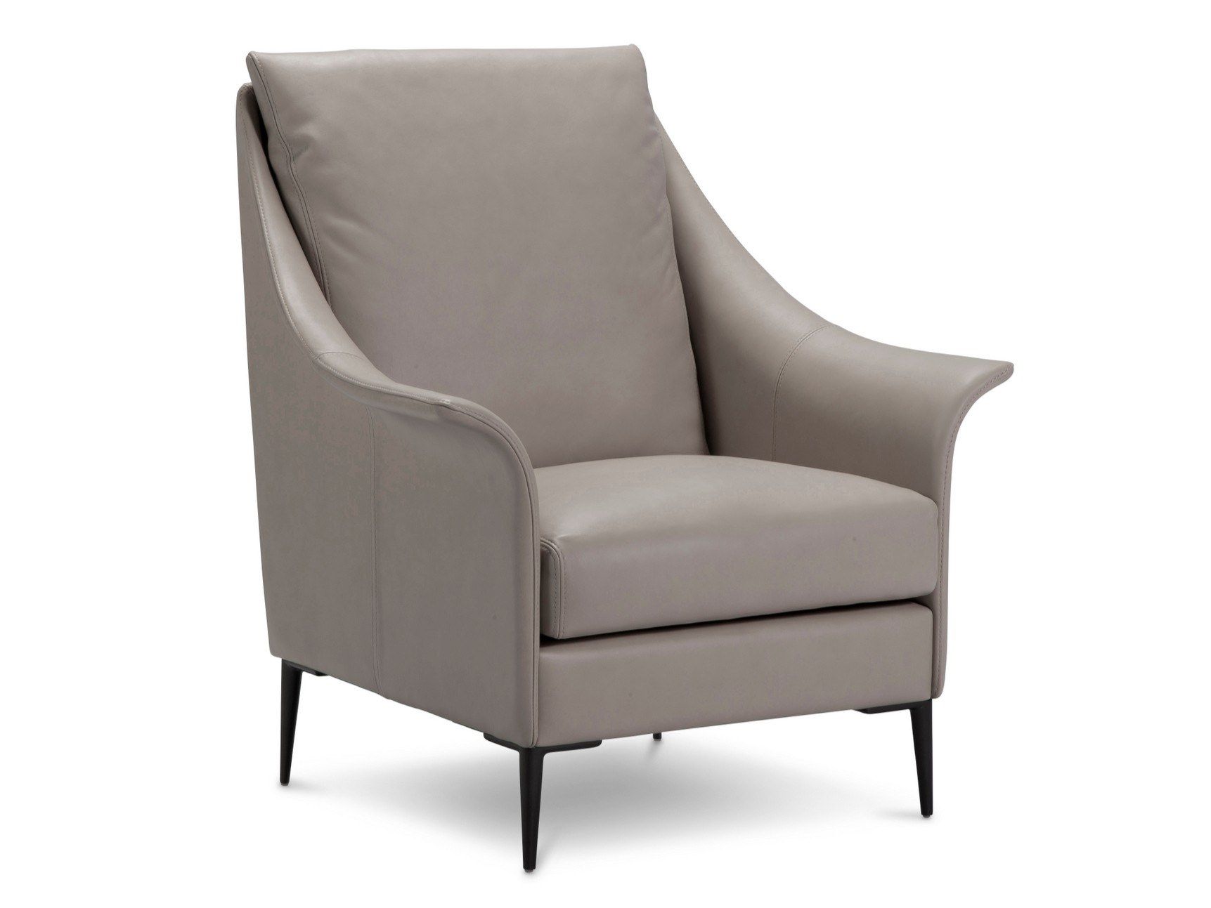 Съемное кожаное кресло с подлокотниками Duvivier Canapés MELCHIOR ARCH-00063954 - Вид №1