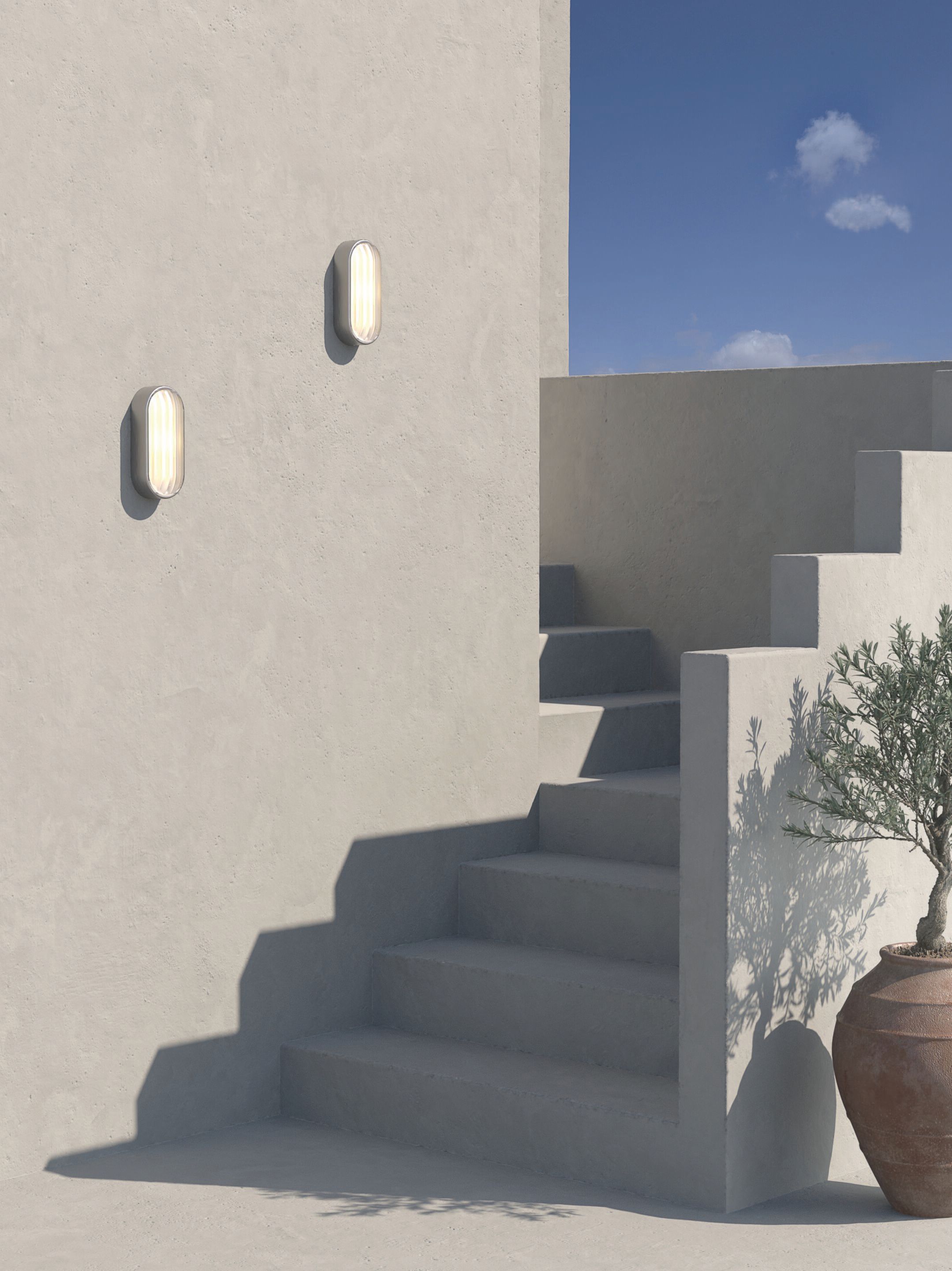 Наружная настенная лампа из нержавеющей стали и стекла Astro Lighting MONTREAL OVAL COASTAL ARCH-00073853 - Вид №11