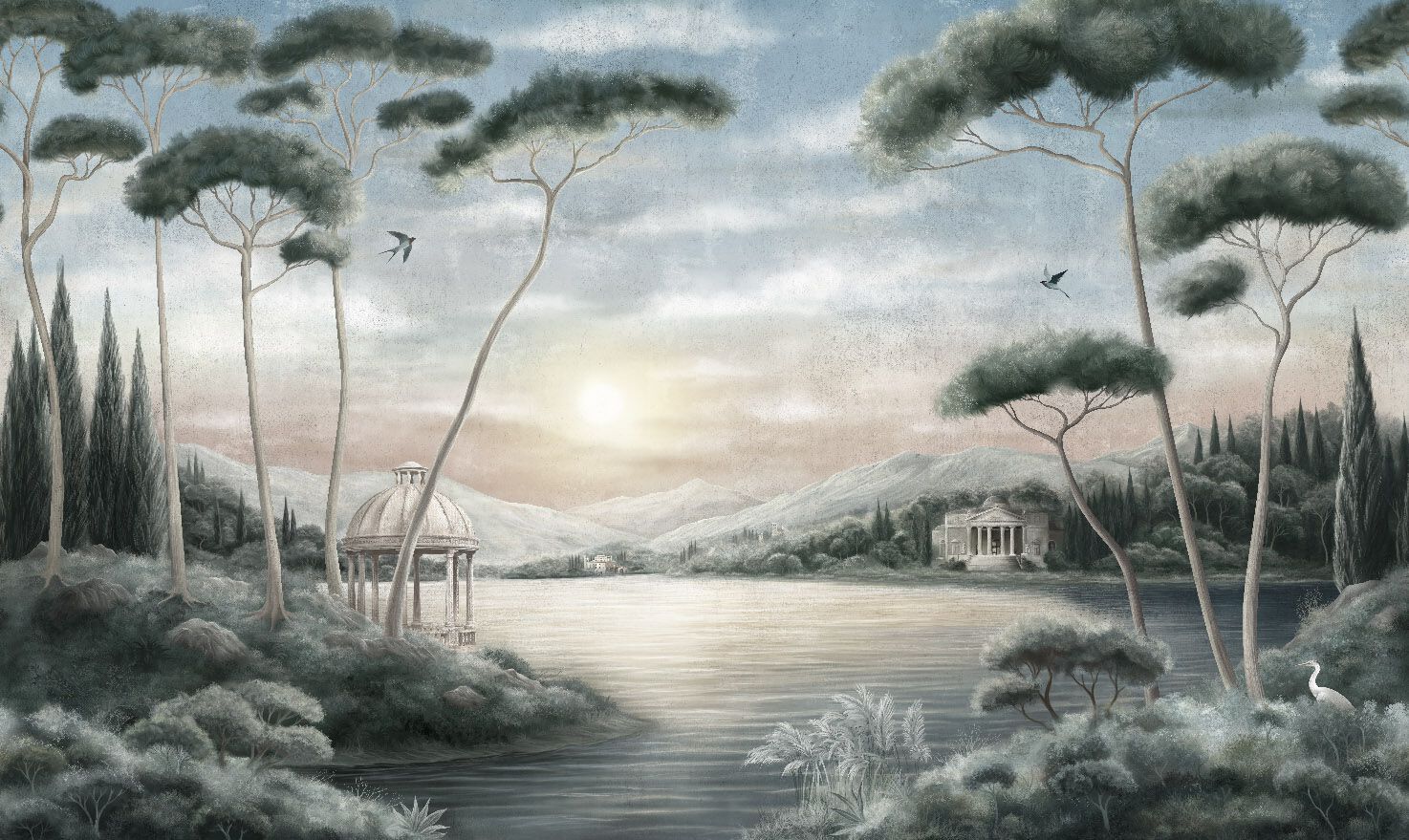 Обои с пейзажами Jannelli&Volpi BUCOLICO ARCH-00111781 - Вид №3