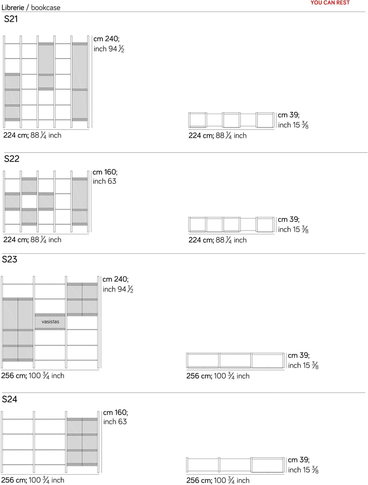 AMURA Модульная оборудованная стена Sistema parere 1 Am044.s33 - Вид №16