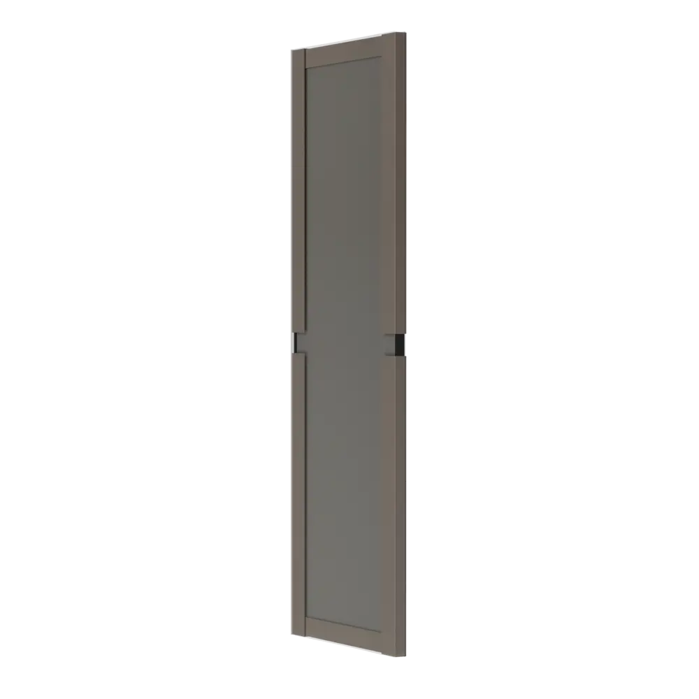 Дверь-купе KONSENSA 244.5x90.4 см МДФ цвет кашемир профиль черный узкий STLM-2074114 - Вид №8