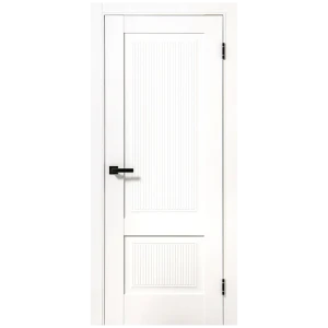 Комплект двери Олимпия глухая 70x200 см полипропилен цвет аляска без доборов 89428748 STLM-2185819
