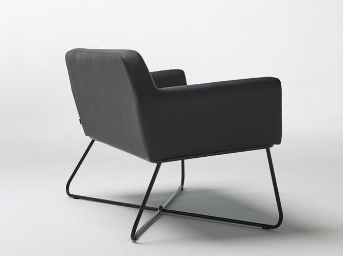 Mobboli 2-х местный кожаный диван Japan 15.002-p - Вид №1