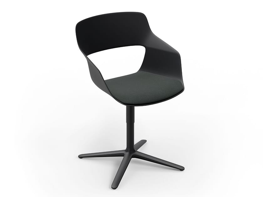 Вращающееся кресло из полипропилена с подлокотниками Brunner scoop ARCH-00083719