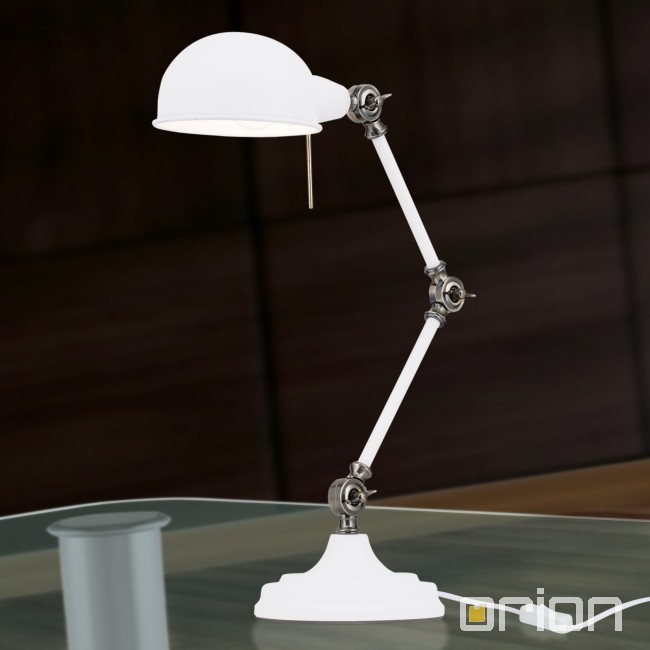Orion LA 4-1186 weiss лампа настольная 116860 - Вид №1