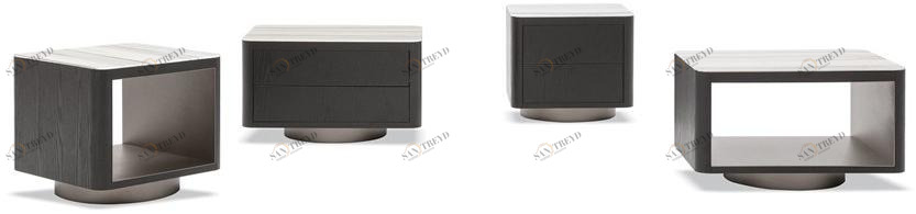 Minotti Прикроватный столик Milton sun-id-1365201