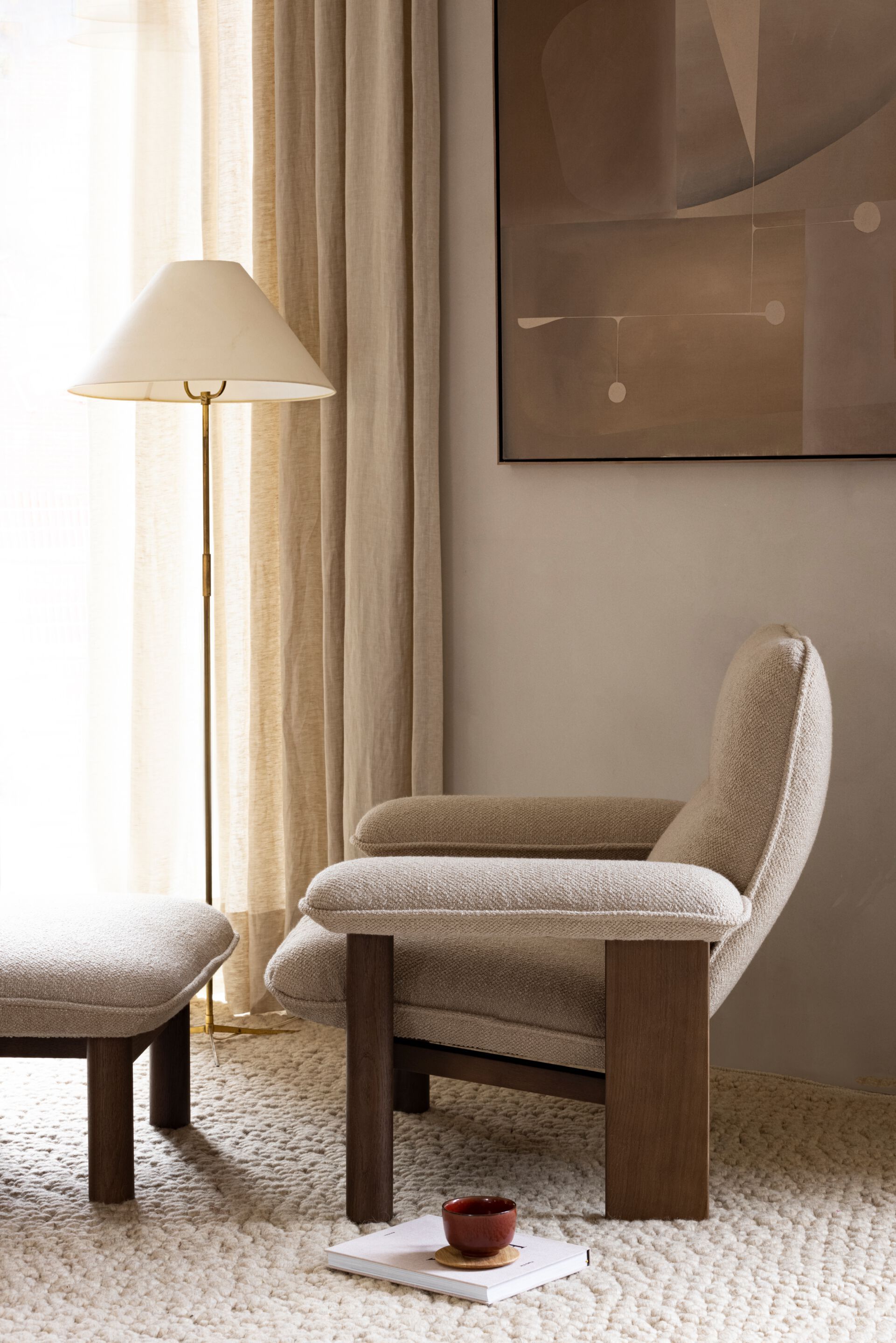 Тканевое кресло с подлокотниками Audo Copenhagen Бразилиа ARCH-00123425 - Вид №16