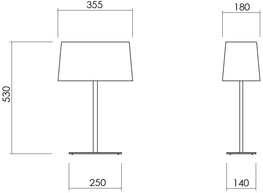 NEXO LUCE Светодиодная настольная лампа из стали Oxen table lamp 7158d0 - Вид №4
