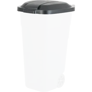 Крышка контейнера для раздельного сбора мусора Plast Team цвет чёрный