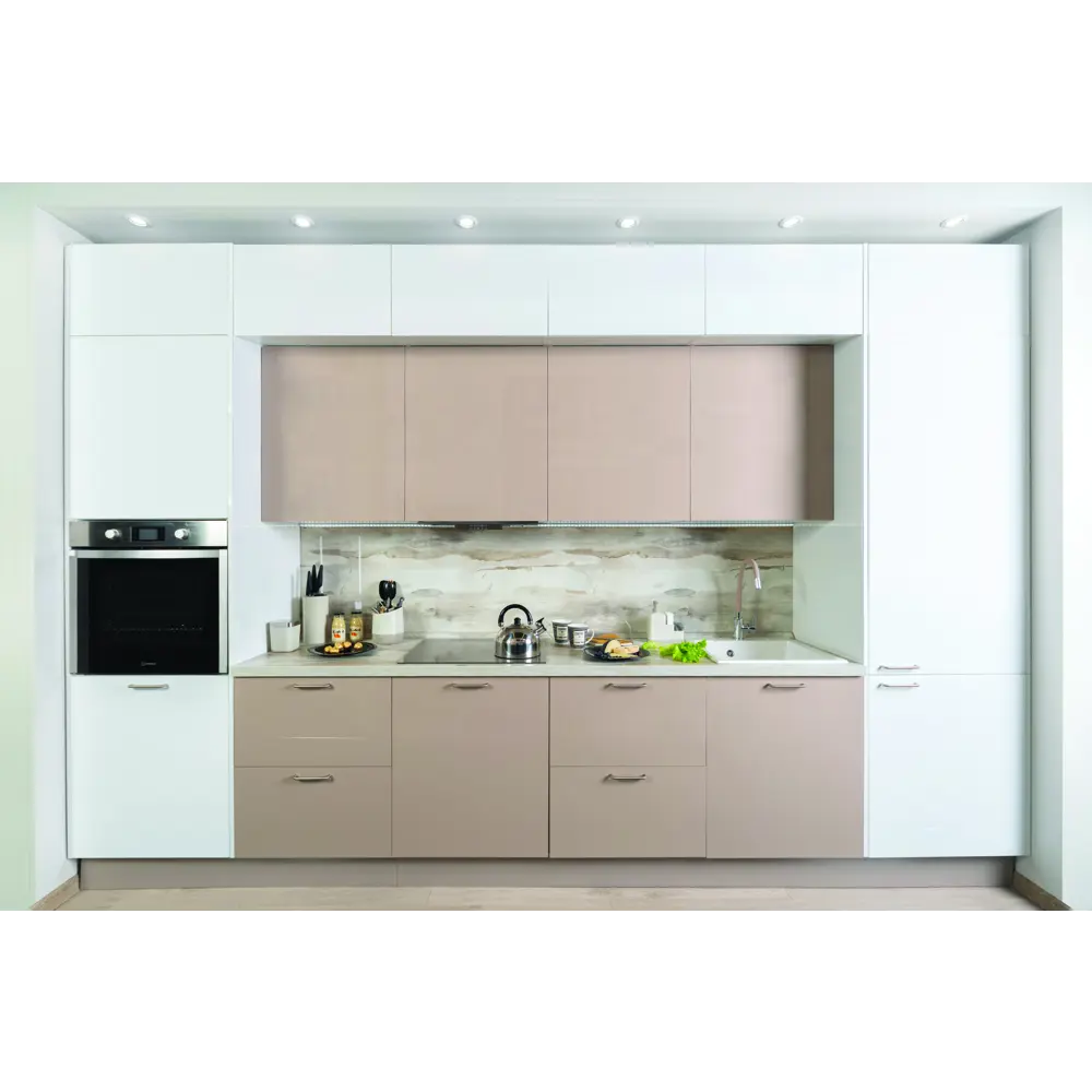 Фальшпанель для кухонного шкафа Аша 37x102 см KONSENSA ДСП цвет белый Аша белая STLM-2164196 - Вид №9