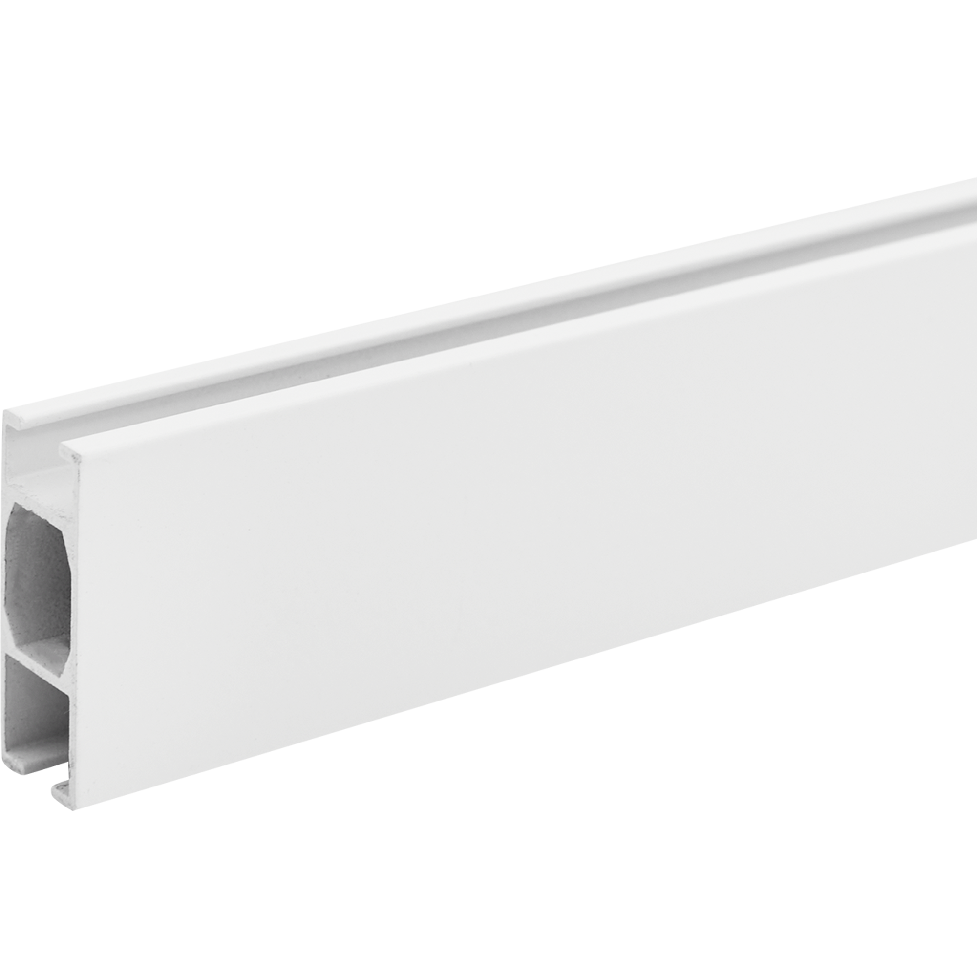 Алюминиевый профиль INSPIRE 240 см белый матовый 86198710 STLM-0066727