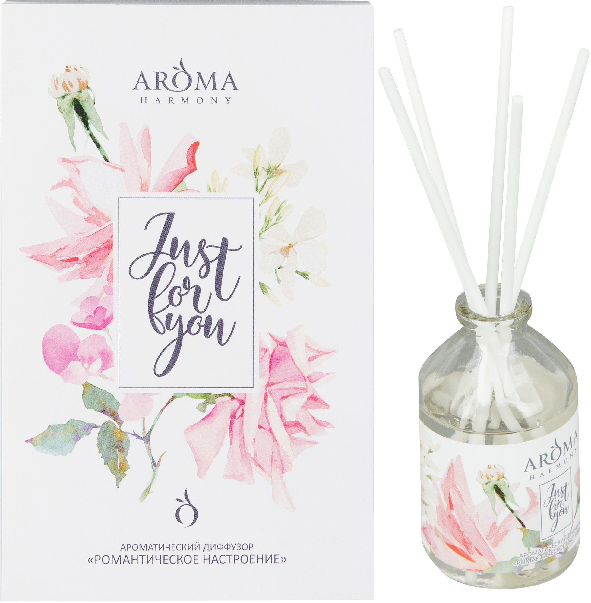 AROMA HARMONY Диффузор-открытка «Романтическое настроение» с аромапалочками 82520765