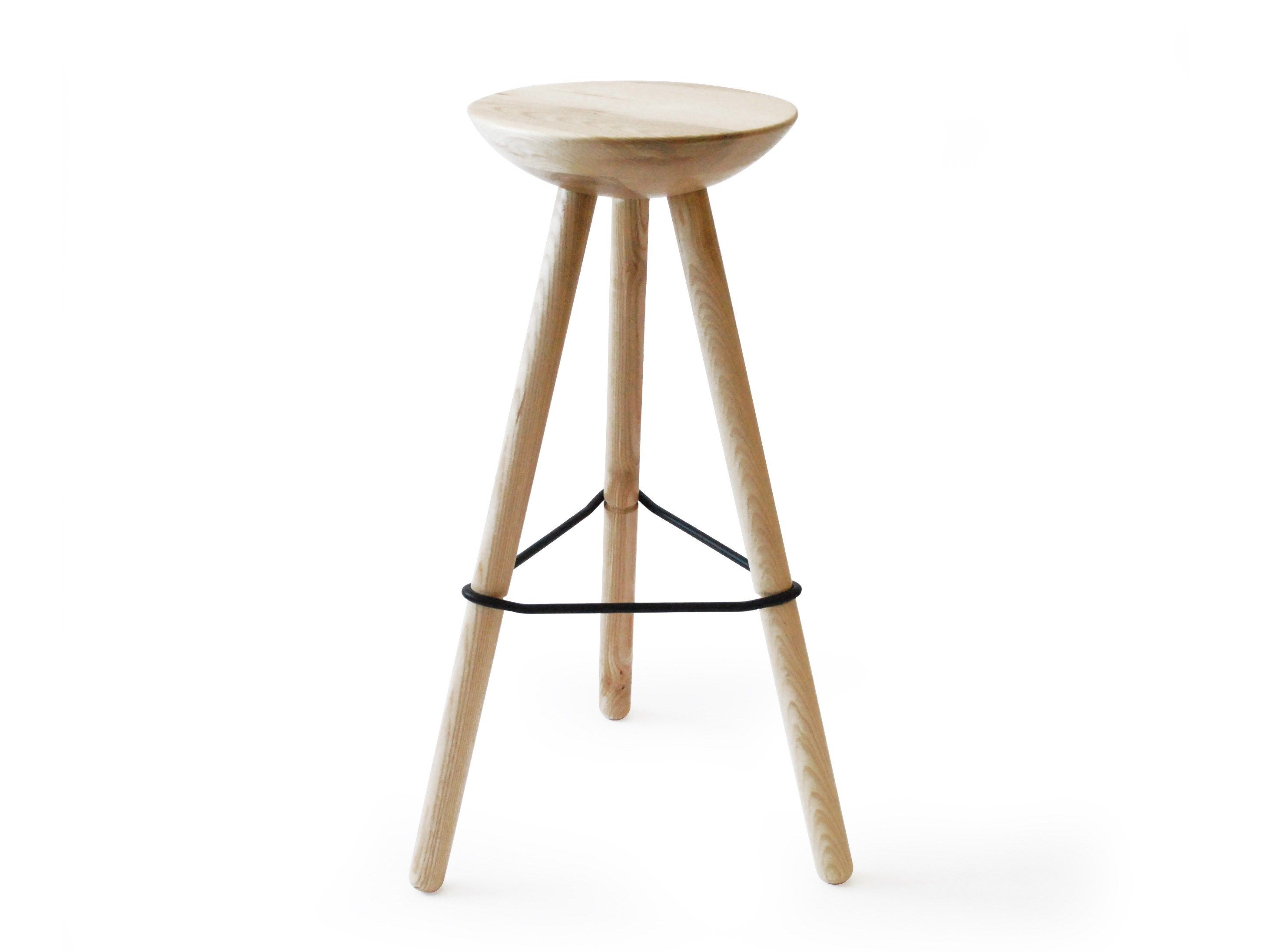 Деревянный табурет с подставкой для ног Askia TRIBUT ARCH-00076816