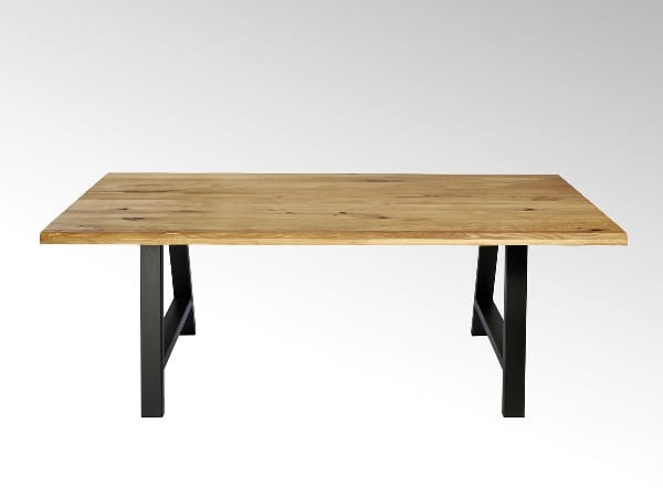 Прямоугольный обеденный стол из массива дерева LAMBERT HENRY ARCH-00012699 - Вид №1