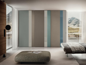 Модульный шкаф с раздвижными дверями