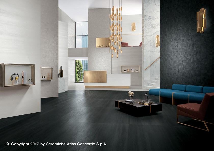 Atlas Concorde Пол из керамогранита с эффектом бетона и металла Mek sun-id-1401076 - Вид №13