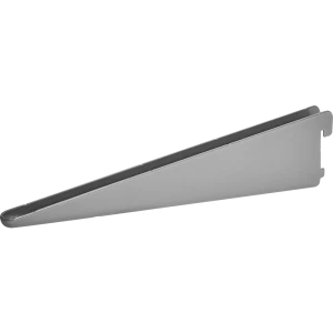 Кронштейн двухрядный KONSENSA 5.6x1.3 см нагрузка до 25 кг цвет серый 89451648 STLM-2120213