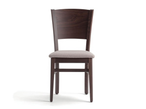 Стул из бука с мягким сиденьем