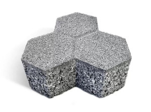 Твердый самоблокирующийся бетон