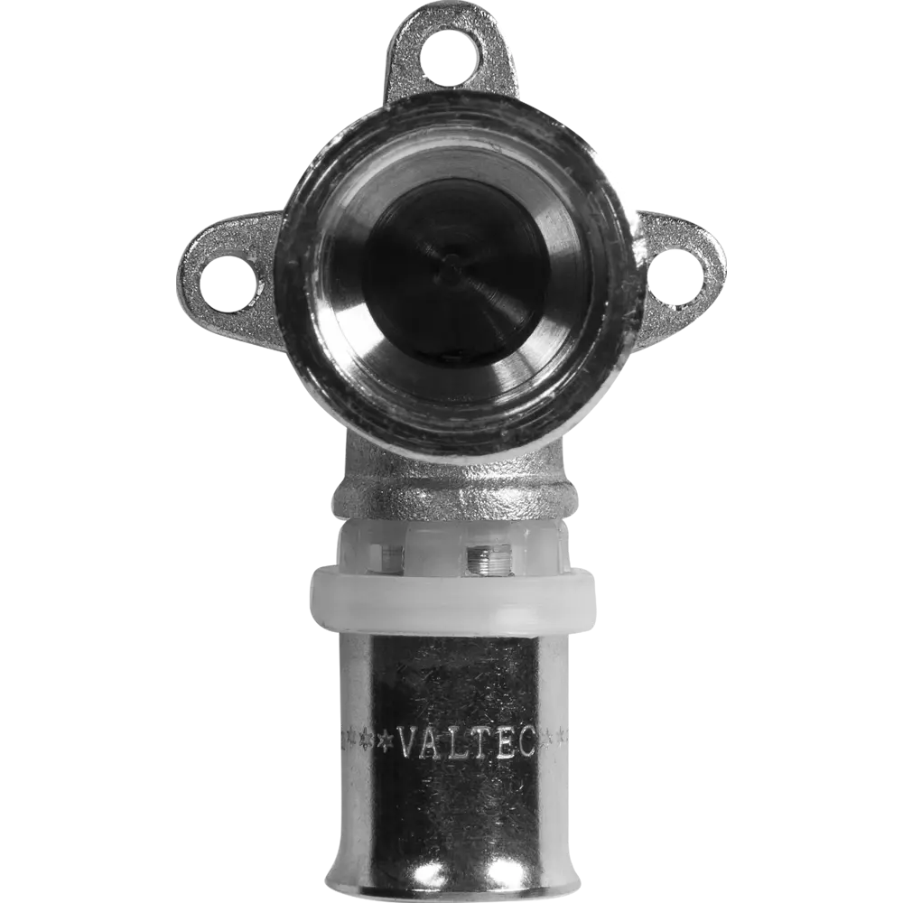 Водорозетка Valtec 1/2"x16 мм ВР никелированная латунь VTM.254.N.001604 15474719 STLM-2063640  - Вид №1