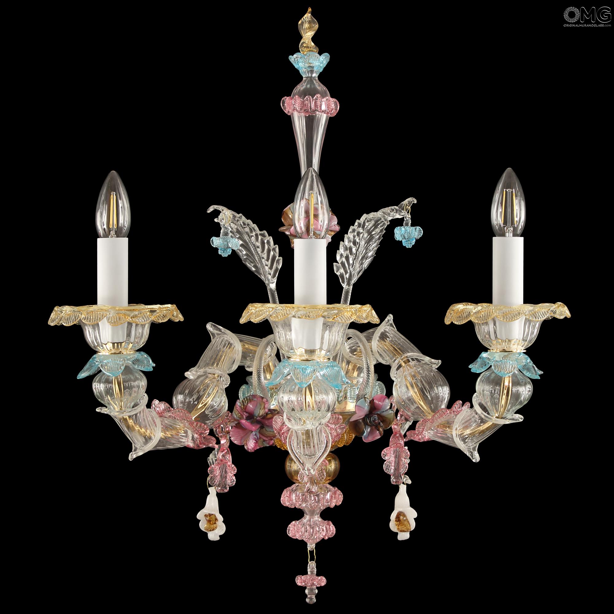 3411 ORIGINALMURANOGLASS Светильник Бра Жемчужина - муранское стекло OMG  см  - Вид №1