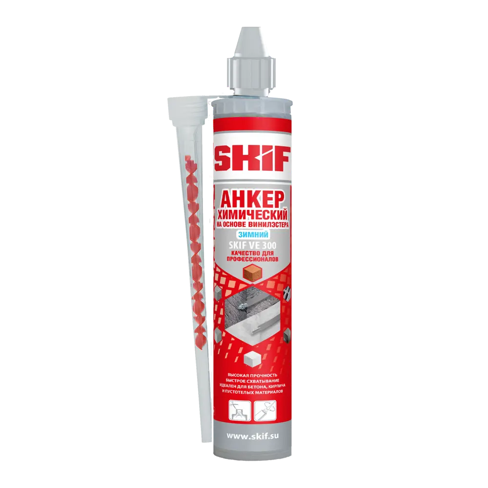 Химический анкер Skif VE 300 W для зимнего монтажа 89364454 STLM-1574346