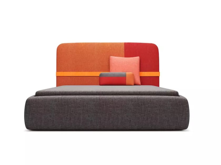 Ткань диван HANNABI BED 01 ORANGE ARCH-00047380