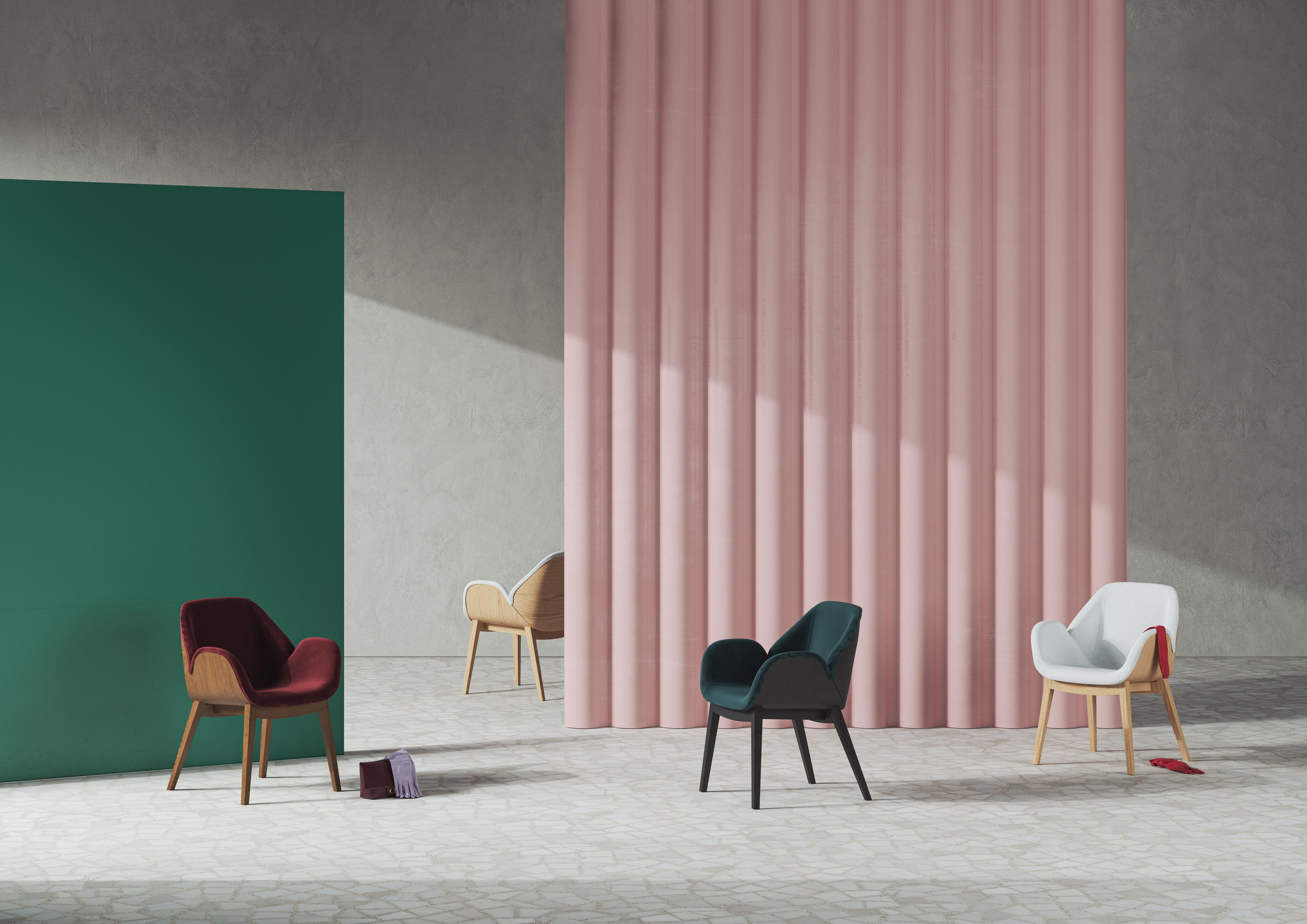 Тканевое кресло ALMA DESIGN Lips ARCH-00150494 - Вид №4