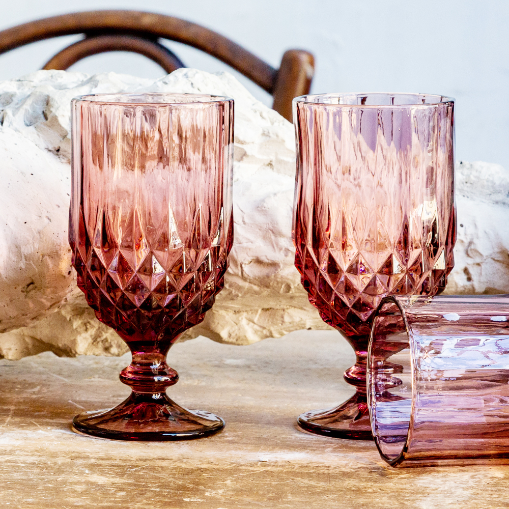 21091717 Комплект бокалов «Кинг» (6 штук, рубин) Object Desire Светский прием  - Вид №3