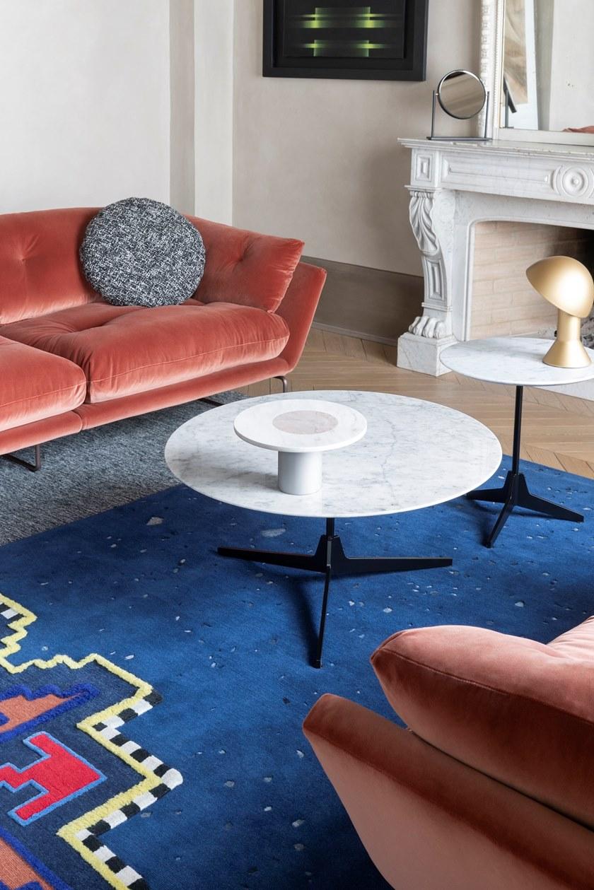 Saba Italia 3-местный диван-санки из ткани New york suite sun-id-1486060 - Вид №8