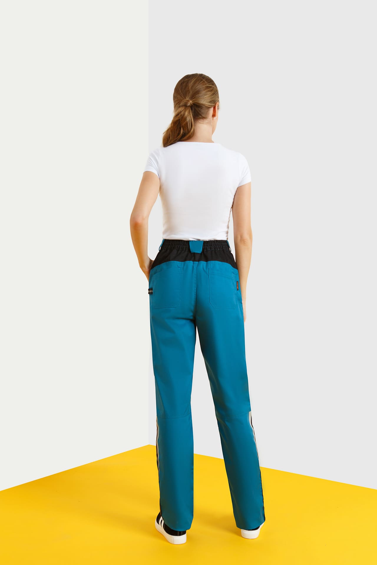 5027152 Костюм  женский аквамарин черный STATUS  Женская размер 44-46/158-164  - Вид №19