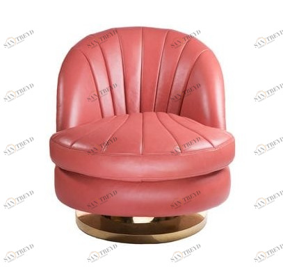 Кресло круглое красное Chicago UNICO ДИЗАЙНЕРСКИЕ 248835 Красный 