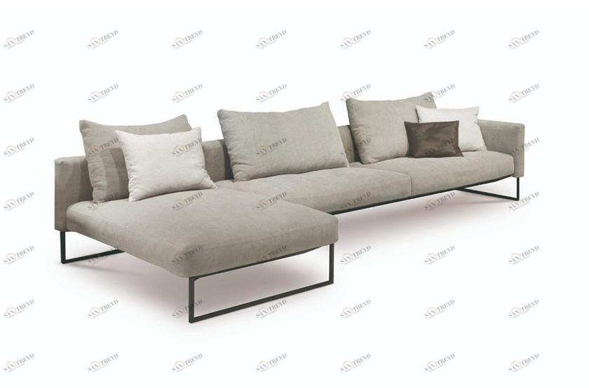 Désirée divani Съемный тканевый диван с шезлонгом Arlon sun-id-1447175