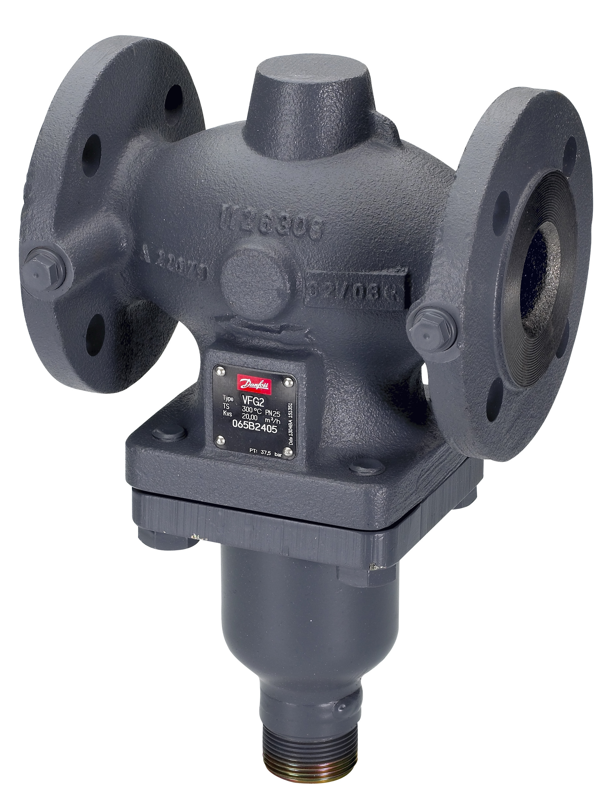 Danfoss Клапан универсальный VFGS 2 фланцевый Кл. рег. универс. VFGS2 PN40 25/8 фл. 065B2455  - Вид №26